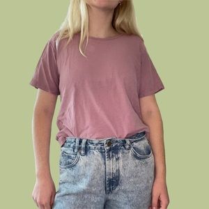 Columbia Faded Pink Ribbed Outdoors Shirt